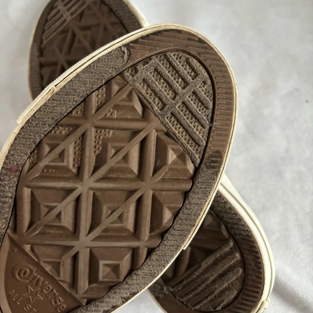 Converse Low Top Rainbow Diamond Shimmer Shoes Sneakers Size 6 - Picture 12 of 15